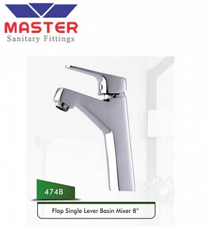 Master Flap Single Lever Basin Mixer 8